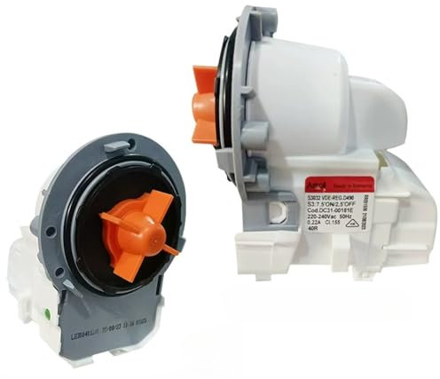 VYUHAksZ Motore Pompa Scarico Lavatrice for Samsung S3032 220V 50Hz DC31-00181E Parti Scarico Lavatrice