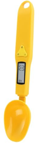 Garneck Electronic Measuring Spoon Scale Precision Kitchen Scale for Gadget Home Users LCD Display 300g/0.1g Accuracy No Battery Required