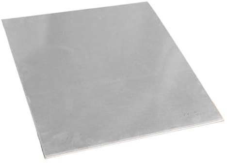 Lámina de aluminio, placa 6061 8 mm espesor, material plano apto for muebles y equipos náuticos(100x100x8mm)