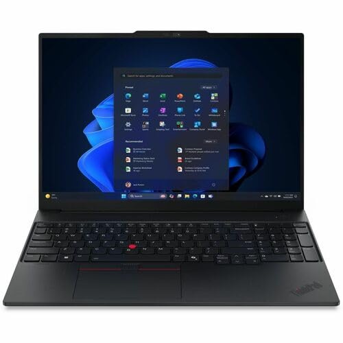ThinkPad E16 G3, Intel Core 5 210H (E-cores up to 3.60GHz, 12MB), 16 WUXGA Touch, W11P64 US/UK_ENG, 16.0GB, 1x512GB SSD M.2 2242 PCIe Gen4 TLC Opal,