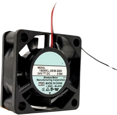 Ventilateur 40mm pour NMB 1606KL-05W-B59 40x40x15mm DC 24V 0,08A 8000RPM refroidissement par flux d'air pour et électronique