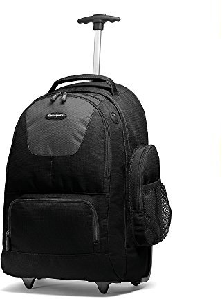 Samsonite Sac à dos d'ordinateur à roulettes Noir/anthracite