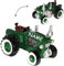 alles-meine.de GmbH Spardose - Traktor/Oldtimer - GRÜN - incl. Name - stabile Sparbüchse/Sparschwein - Traktoren Auto Fahrzeug Autos