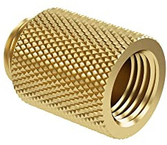 Barrow G1/4 Zoll Stecker auf Buchse, Verlängerung, 20 mm, Gold