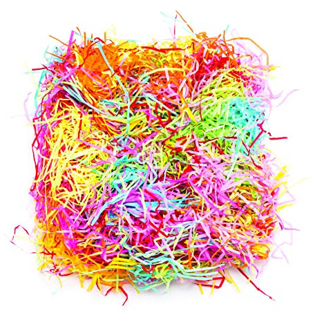 Baker Ross Papier Dechiquete Multicouleur - Par Paquet, Loisirs Creatifs Enfant (AW237)