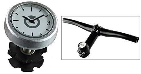 Speedlifter Uhr Ahead passt auf 1 1/8Zoll std. A-Head Silber + SCHLAUCHFLICKEN