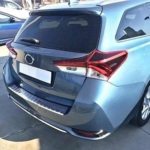 Recambo CT-LKS-2060 LADEKANTENSCHUTZ Edelstahl für Toyota AURIS Touring Sports | Facelift ab 2015->, Large