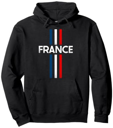 Supporter Français Foot & Sports Équipe France Cadeau Sympa Sweat à Capuche