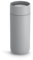 Fellow Carter Move Mug with 360º Drinking Lid - Open Top Coffee to-Go Mug with Ceramic Inside, Vacuum Insulated Stainless Steel, Matte Grey, 16 oz Cup