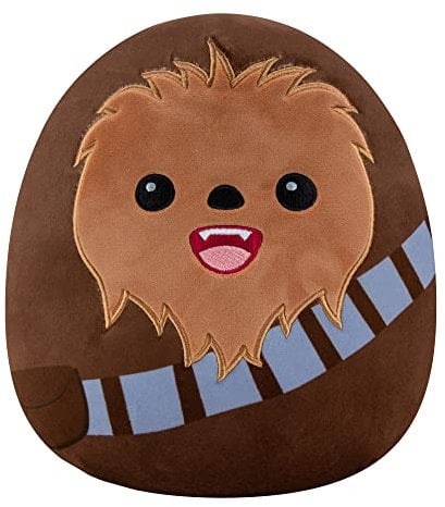 Squishmallows SQK0015 - Chewbacca 25 cm, offizielles Kelly Toys Plüsch, superweiches Kuscheltier