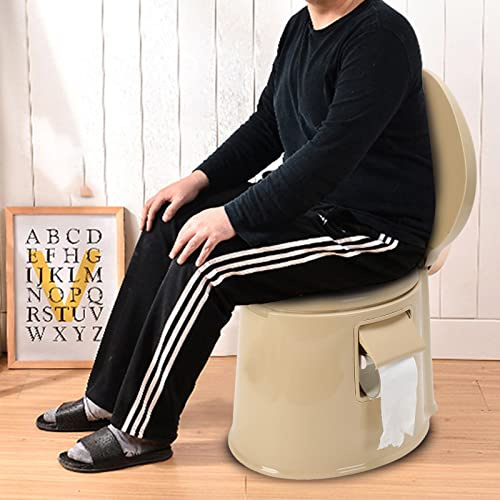 Tragbare Reisetoilette, Integriertes Abnehmbares Toilettentöpfchen für ältere Schwangere Frauen 396,8 Lb Tragend für Camping-Reisetoilette Camping-Toilette