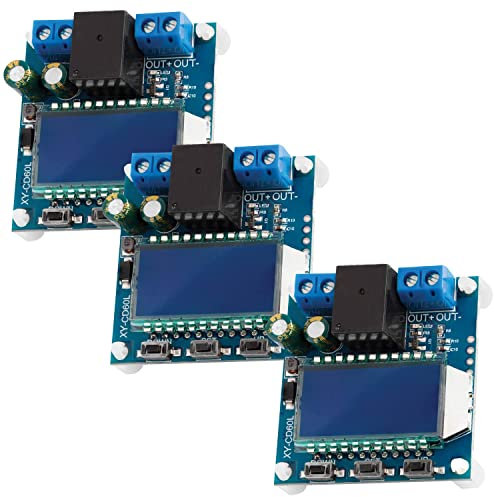 AZDelivery 3 x CD60L Batterieladegerät Controller Modul Solar aufladbar Entladung Kontrolle hohe Intensität Photovoltaik Modul mit Kontrolle Switch Panel