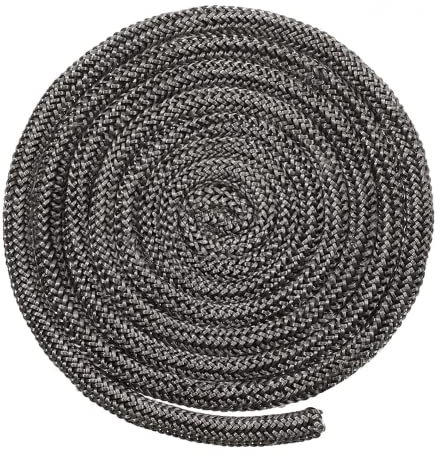 Joint de Porte de poêle à Bois, 8 mm x 3 Meter Corde de poêle à Bois, Joint Rond en Fibre de Verre,Joint poele a Bois,Joint cheminée 8mm