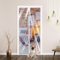 Meet Beauty Magnet Wärmeschutzvorhang für Türen, 110x220cm Thermo Türvorhang, Isolier Schutz Vorhang, Haustierfreundlich, Wasserdicht, Winddicht, Stromsparen