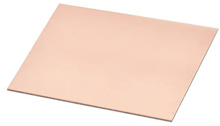 YOKIVE 10Stk PCB Kupfer Verkleidet Brett FR4 Doppelseitige Leere Leiterplatten Groß für Elektronische Hobbys Ätzen Schaltung Projekte (100mmx70mmx1mm)
