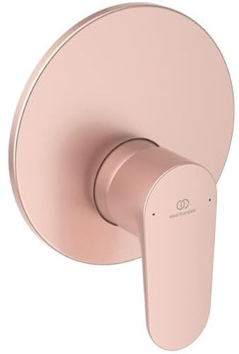 Ideal Standard - Cerafine O, Komplett-Einhebelmischer für Dusche, Einweg, Rosé