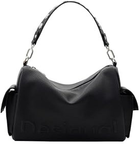 Desigual Tasche Half Logo HABANA, Schwarz, Einheitsgröße