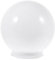 Baluue Globe Lampenschirm Ersatz Runde Kugel Lampenabdeckung Acryl Opal-Kugel-Lampenschirm Lampenpfosten für Deckenventilator-Lichtabdeckungen (D:15cm Loch:9.5cm)