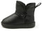 Apawwa Stivaletti Bambina Invernali Stivali Da Neve Da Ragazza Stivali Morbidi E Caldi Da Ragazza Stivali Di Pelliccia Da Ragazza C969 Color Black Size 36