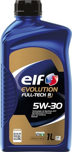 ELF EVOLUTION FULL-TECH R 5W-30, Huile moteur essence et Diesel, 1 litre