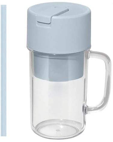 Royadulex Tragbarer Blender Juicer Flasche, Persönlicher Mixer für Shakes und Smoothies, Wiederaufladbare Smoothie Maker für Reisen und Haus (Blau)