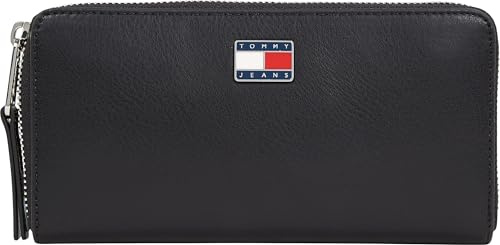 tommy hilfiger Art AW0AW16980 Damen Geldbörse, Schwarz , Einheitsgröße