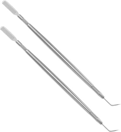 FRCOLOR 2stücke Wimperntrenner Werkzeug Aus Mit Kamm Für Und Dauerwellen Zum Trennen Und Pflegen Ihrer Wimpern Für Professionelle Anwendung