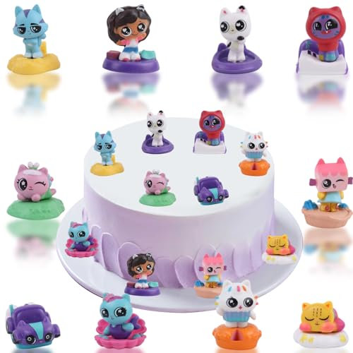10 Pcs Gabby Figuras De Pastel, Gabby Decoracion Tartas Cumpleaños, Gabby Decoracion Cumpleaños, Gabby Juego De Minifiguras, Gabby Decoración Pasteles, Figuras De Juguete, Cake Topper Niños