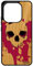 utaupia Coque Tete de Mort Redmi Note 14 4G Europe Bois Silicone Tache Peinture Fantastique Crane Pas Cher Smartphone Portable Rose pour Xiaomi