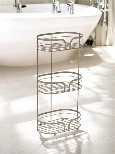 Showerdrape Dante Beige Freestanding Floor Caddy