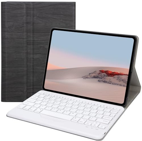 Funda para teclado con teclado Bluetooth desmontable para Microsoft Surface Go | Surface Go 2 | Surface Go 3 | Surface Go 4
