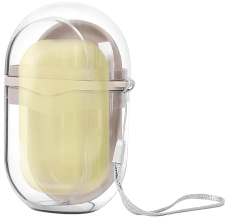 Yulokdwi Portasapone Per Doccia,Portasapone Impermeabile Da Viaggio Con Scarico - Contenitore per Sapone Solido da Doccia Casa e Giardino Viaggi Palestra Scuola Cucina Bagno e Viaggi