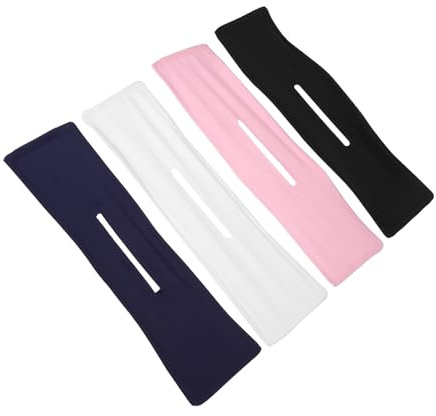 4 Stück Packung Haarwickel aus Stoff für Damen und Mädchen, Vielseitig