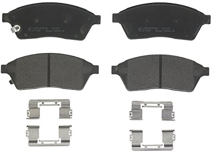 BREMBO P 09 009 Bremsbelagsatz Bremsbeläge Vorne mit Zubehör Kompatibel mit CADILLAC SRX GMT267
