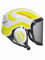 Protos Safety helmet integral arborist hearing protection, colour: white/yellow; features: fine visor