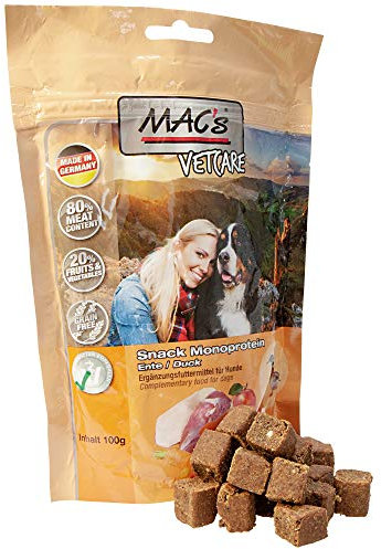 MAC's Dog Vetcare Monoprotein Snack mit Ente 100g