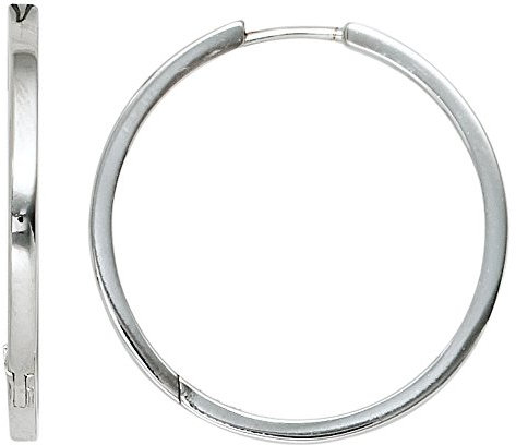 Jobo Damen-Creolen aus 925 Sterling Silber 26 mm
