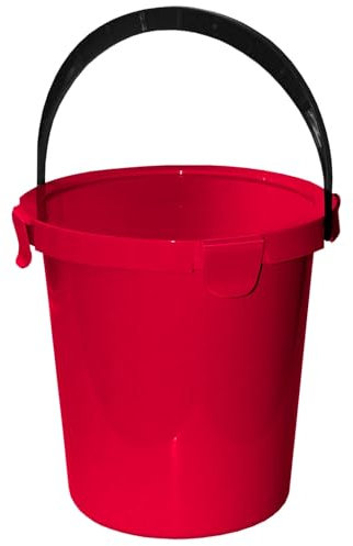 Plast Team Berry Eimer mit Deckel (5L, Rot)