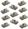 OTOTEC Lot de 20 clips M6 en forme de U pour pare-choc en métal - Fixation en U - Pour véhicules à moteur et appareils ménagers