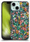 Head Case Designs Officially Licensed Ninola Colourful Petals Green Floral Hard Back Case Compatible With Apple iPhone 13 Mini
