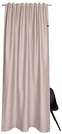 Schöner Wohnen Kollektion Gardine Soft 130x250 - Vorhang Blickdicht Nude Baumwollmix - Vorhänge Wohnzimmer - Dekoschal - Curtains