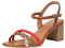 MARCO TOZZI Femme Damen 2-2-28357-20 Sandale à Talon, Cognac Comb, 37 EU
