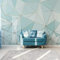 YXTSmurals Geometrie Dreiecke Textur Fototapete 3D Effekt Vlies Tapeten Wandtapete Xxl Moderne Wanddeko Design Wand Dekoration Wohnzimmer Schlafzimmer Büro Wandaufkleber Kunst Hintergrund