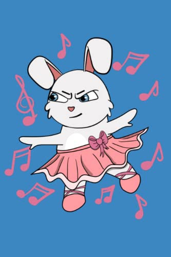 Notizbuch Prima Ballerina Hase I Ballett Fun I Tänzer | Kaninchen