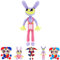 YOUYIKE The Digital Circus Plush, 42 cm Amazing Pomni Jax Kuscheltier, Geburtstags Ostern Geschenke für Jungen Mädchen Peripheriegeräte von Anime-Figuren Spielzeug(Long Jax)
