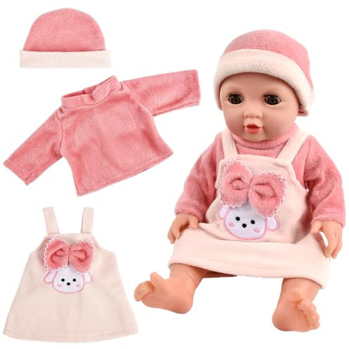 Puppenkleider 36cm-43cm Puppenkleidung Baby Puppen Kleider Puppenzubehör Puppen Kleidung Puppensachen (A)