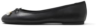 Ted Baker Women's Ava Icon Ballet Flat, Black, 3 UK