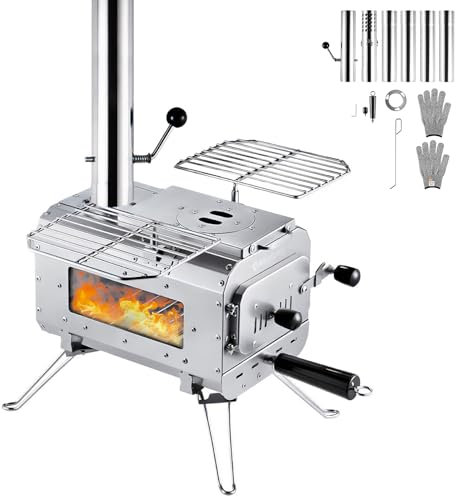 KingCamp Zelt Ofen Greenland S Outdoor Küche Mini Camping Herd Heizung Stahl