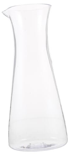 MAGICLULU 2 Piezas Dispensador De Vino Decantador De Bebidas Jarra De Bebidas Dosificador De Leche Para Heladera Vino De Fiesta Jarra Clara Tetera Clara Jarra De Agua Material Acrílico
