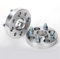 DZSQMLJG Verbreiterte Spurverbreiterung Für Opel Für Vectra Für Adam Für Astra Für Corsa M12XP1.5 PCD 4x100 CB 56,6mm Spurverbreiterungen Adapter 4 Lug Anzug Spurverbreiterung(25mm)